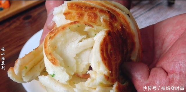 发面饼的最新做法,色泽金黄,宣软好吃,上桌全家吃不够!