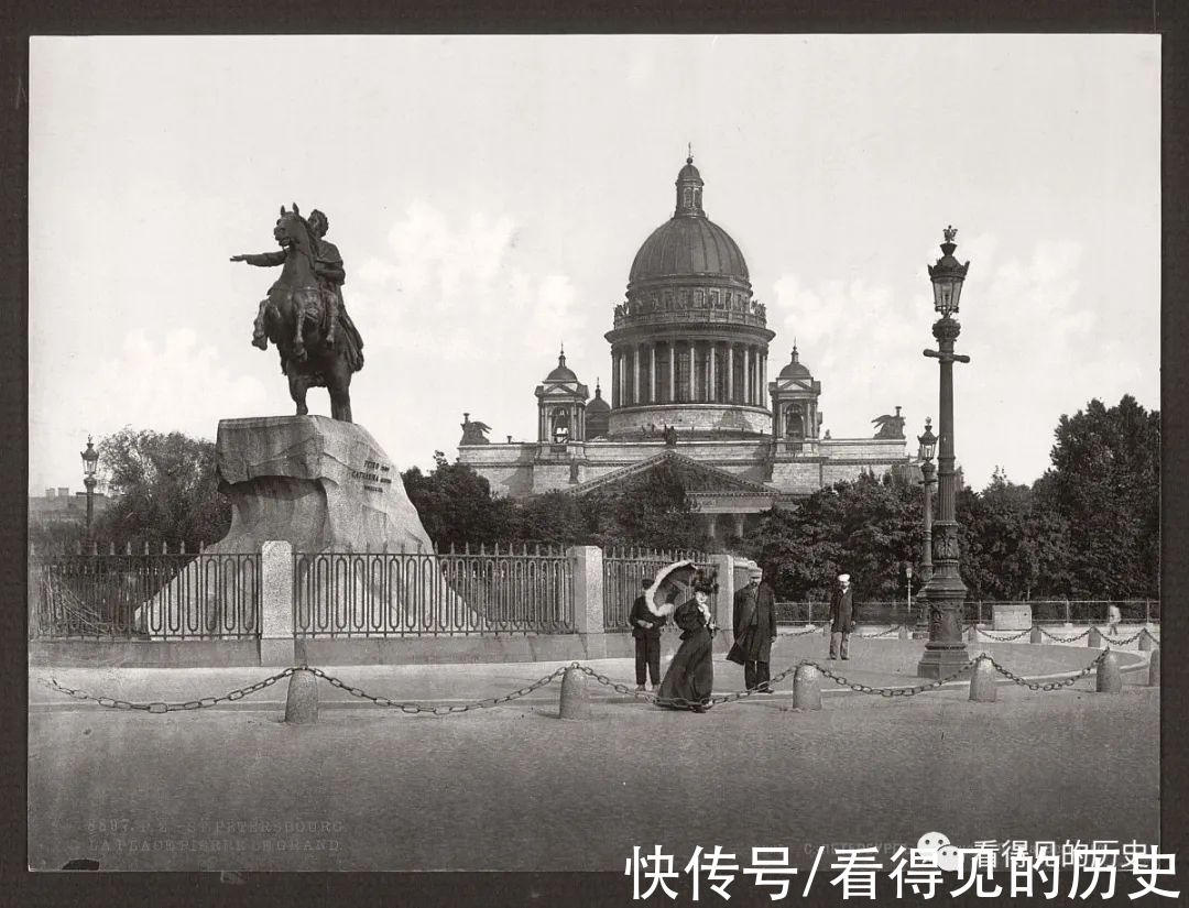 圣彼得堡|老照片 19世纪的俄罗斯圣彼得堡 欧洲最大的城市之一