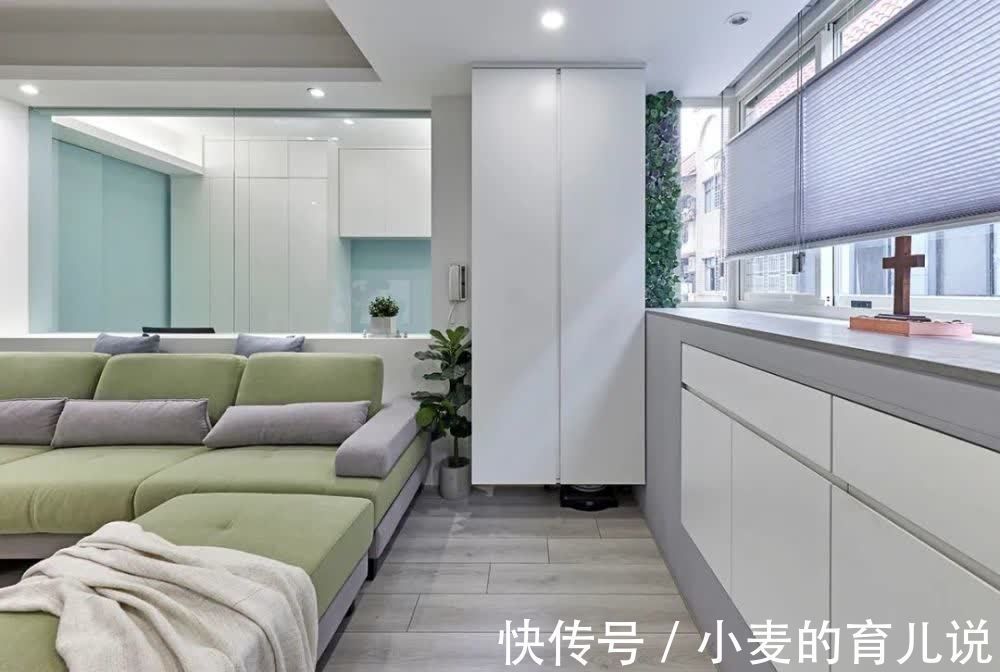 老婆|35 年92㎡老房大改造：超好看的北欧小清新，老婆喜欢得不行！