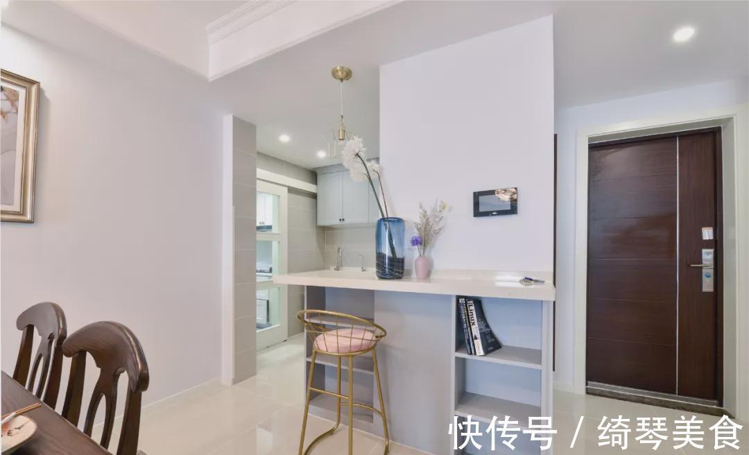 美式|142平美式四居室，户型方正，色调浪漫又温馨，以后有房也这样装