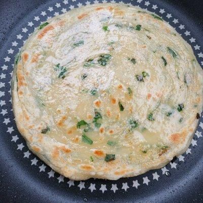 薄如蝉翼|这么好吃的葱香螺丝饼做法，现在知道还不晚