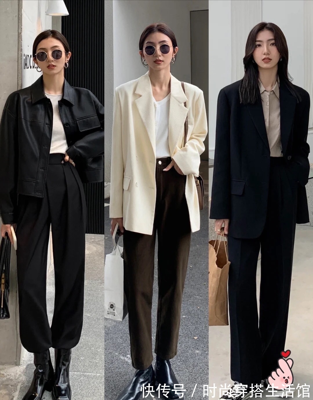 王炸组合|穿西服不一定要配衬衫,今年流行这样穿,时髦显高又显瘦