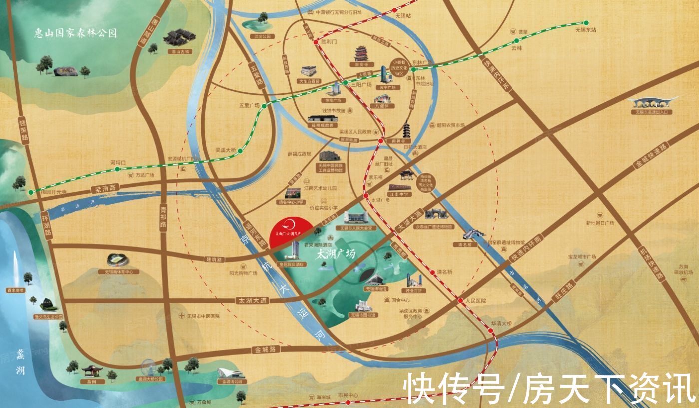 地铁5号线|盘点10月无锡梁溪区爆款楼盘！原来红盘真有这么好！难怪都抢着买