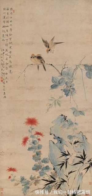 故宫|故宫一幅怪画,画中猛虎如病猫,放大一看,却是它吓蔫了老虎