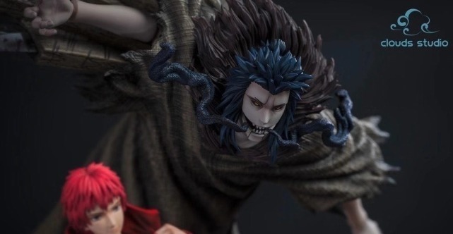 艺术感|火影晓组织的手办,蝎的傀儡突破次元壁,迪达拉手臂伤疤逼真