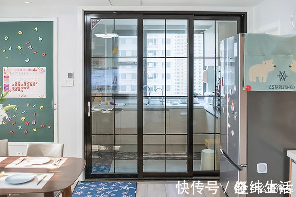 横厅式|看了他的127㎡新家,才懂“横厅式”布局为何受欢迎,让人羡慕