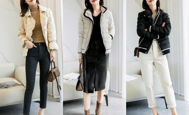 最近火了一种穿搭叫“羽绒服+裤子”，保暖又时髦，适合40岁女人