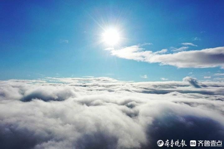 潭溪山|秋雨送奇幻，淄博潭溪山现罕见云海奇观