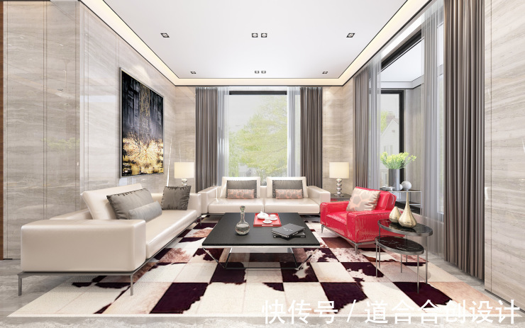 颜色|装修设计中,如果浪漫有颜色那一定是家的颜色