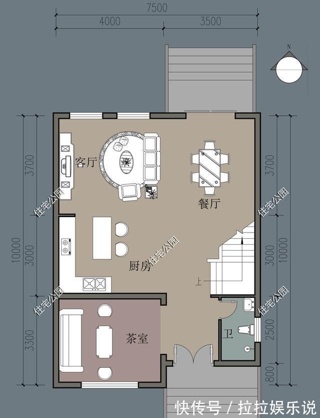 宅基地|80平方米宅基地如何设计出最实用的乡村别墅
