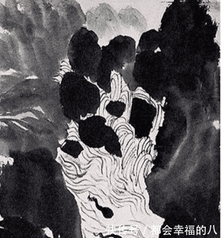 中国画!老舍出题画“蛙声”,齐白石只画条河,为何无价?专家:放大看看