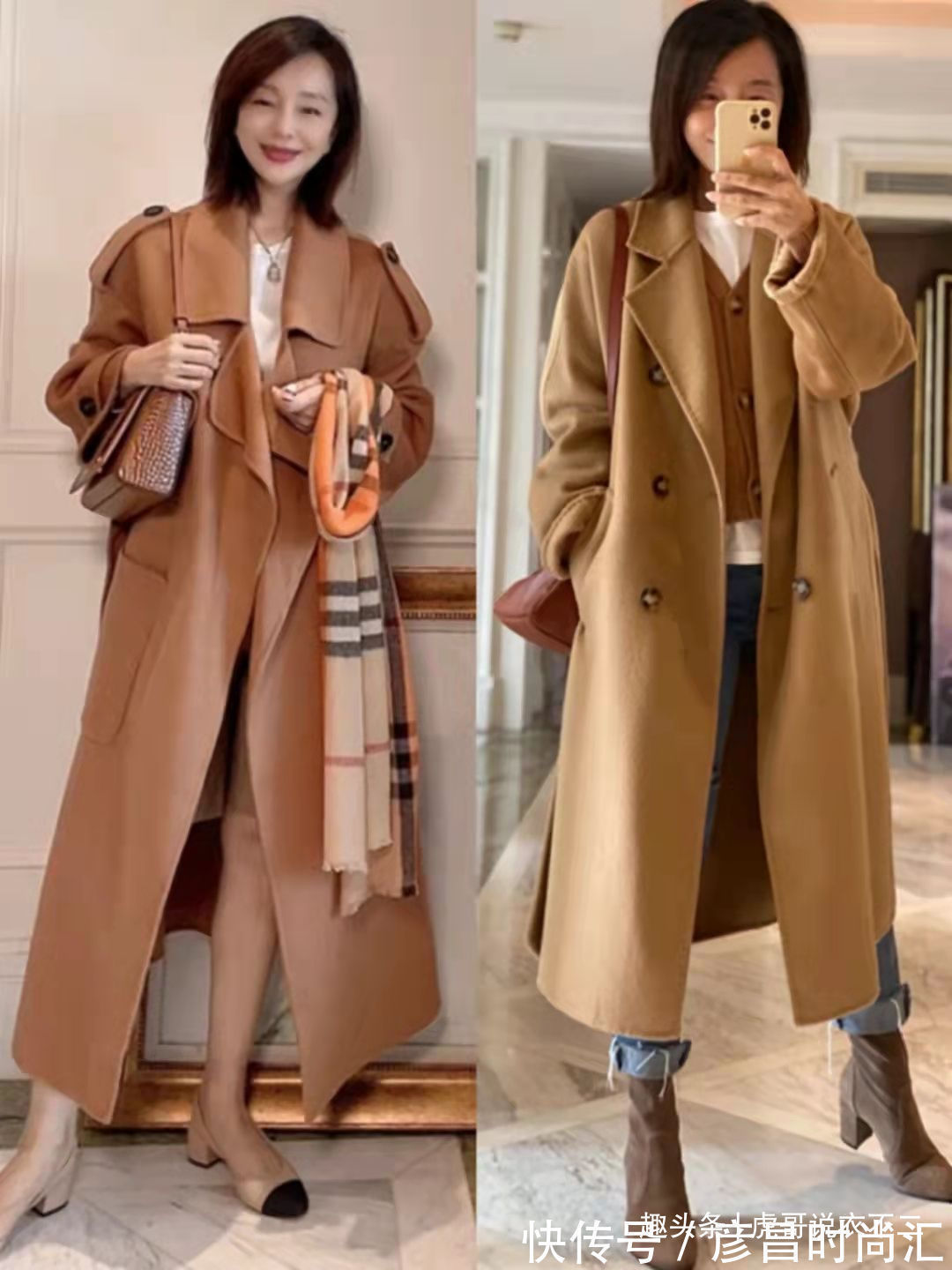 女人 50岁后大衣买精不买多,建议多选这四种“高级色”,优雅又显肤白