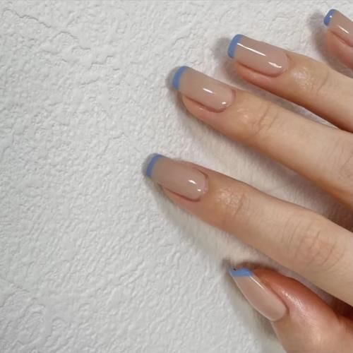 10款夏日淡彩美甲，收藏起来照着做吧