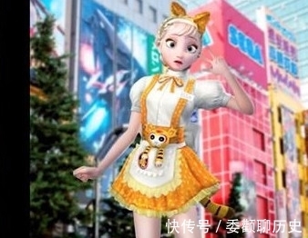 石榴裙|艾莎最全造型,女仆装不是最美,败在了最后一个的石榴裙下!