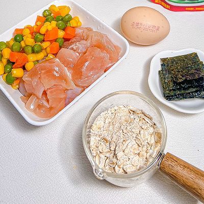海苔饼|鸡胸肉海苔饼
