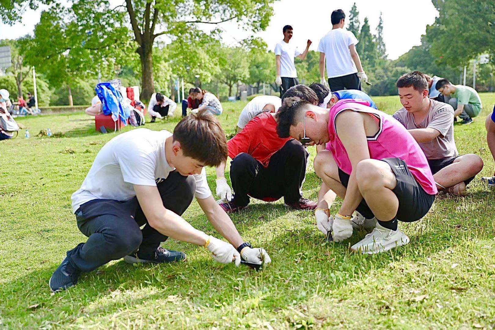 绿化|会写代码、做设计，还得会园艺！5月劳动月，上海交大校园景观设计和维持由全体学生分片承包