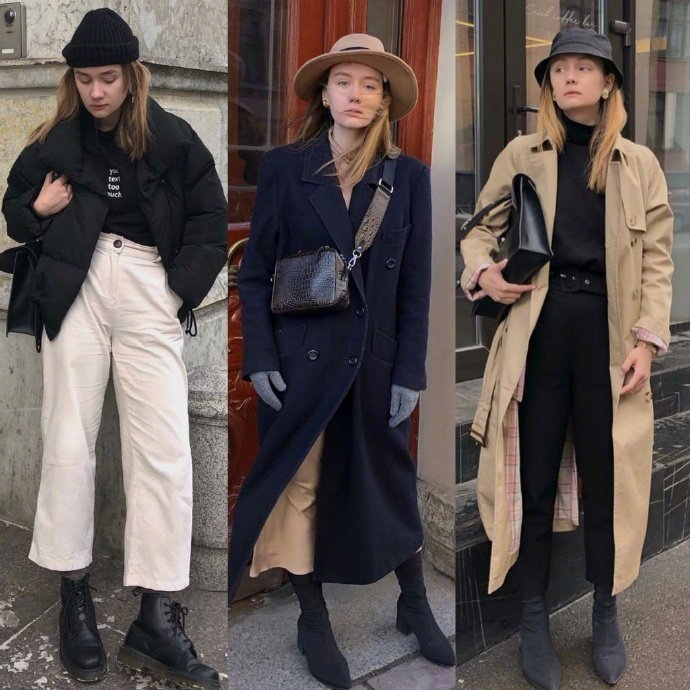 帅气复古的秋冬穿搭指南！摩登洋气有气场，基础款穿出满满高级感