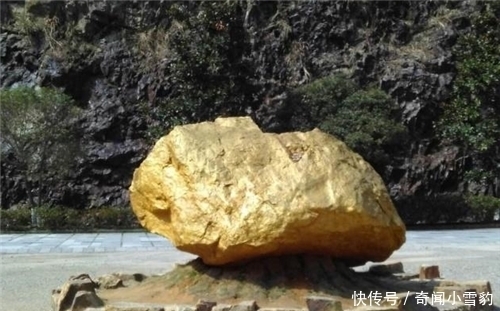 财富|全球最大金矿石,重45吨价值120亿,为何放在路边却没人偷?