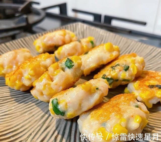美食天下|香煎虾饼,鲜香营养,孩子超爱吃!