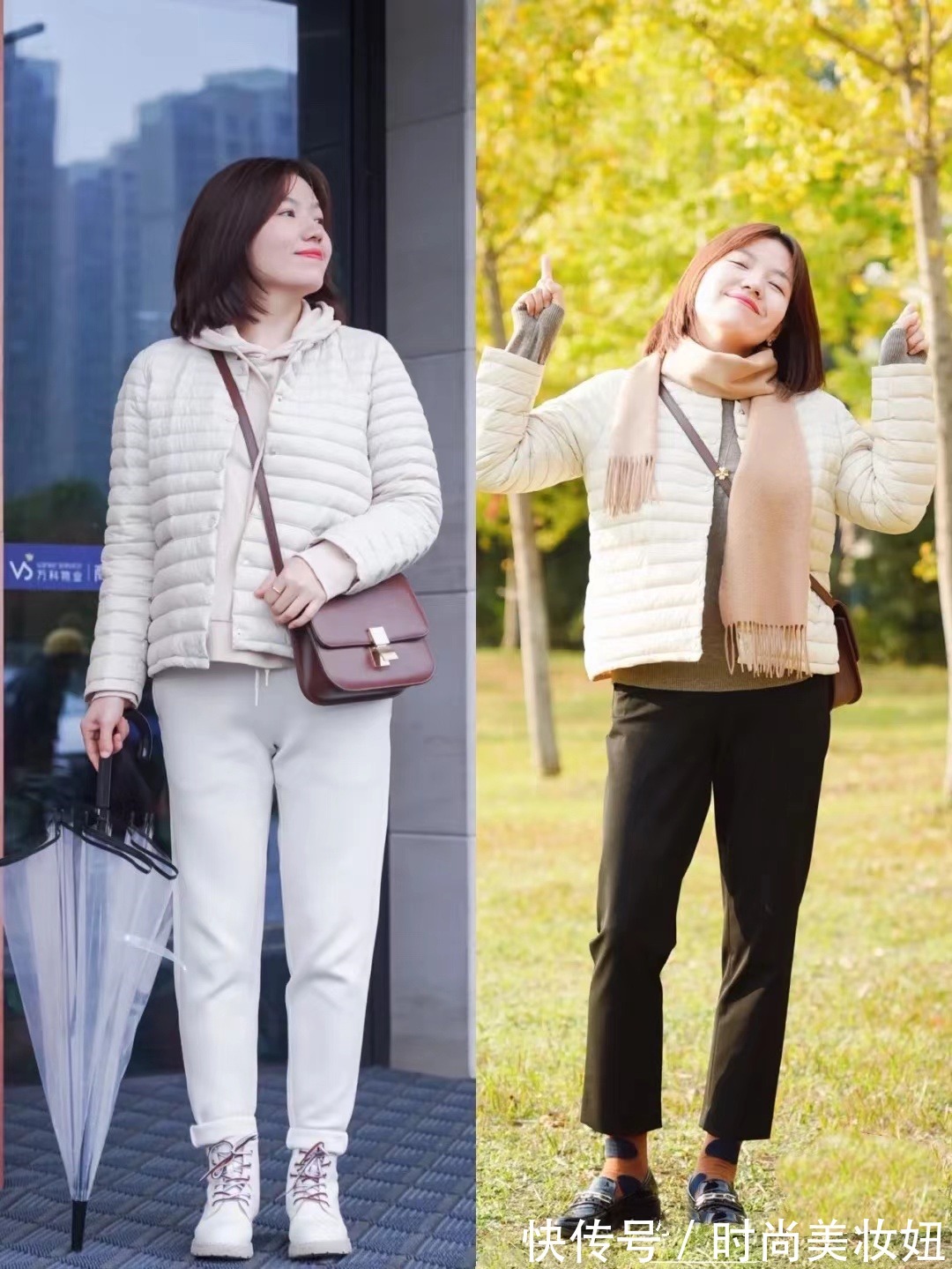 保暖 这才是“120斤”真实的穿搭,保暖又实用,适合微胖女生借鉴