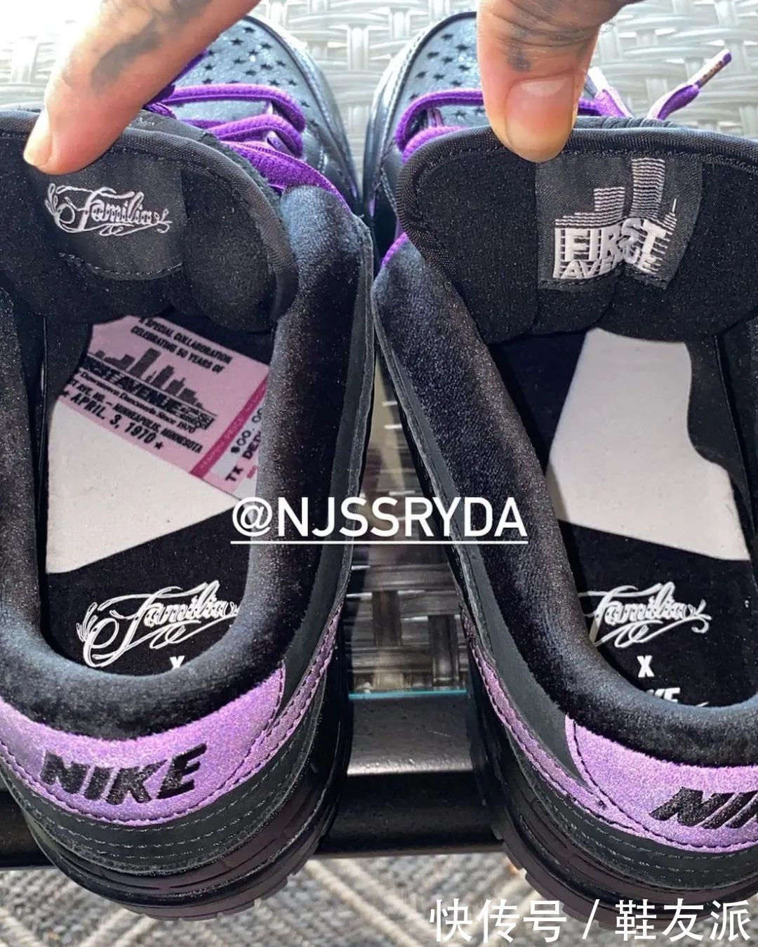 配色|黑紫配色太酷了! Nike Dunk 三方联名鞋款登场!确定今年发售!