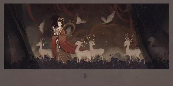 网络|90后小姐姐自学绘画,靠画“神仙狐鬼”爆红网络,圈粉60万