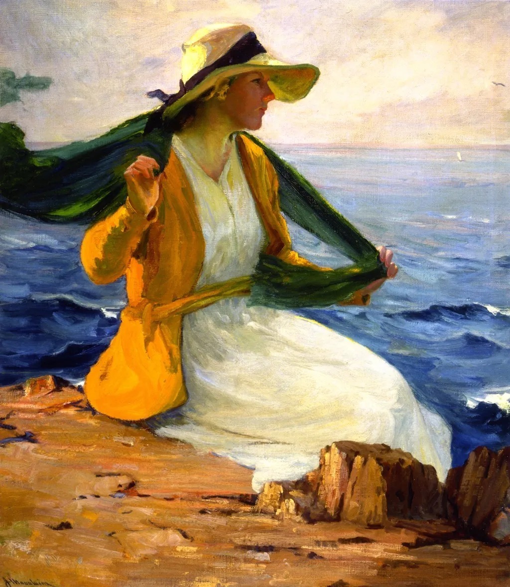 美丽&他笔下的色彩柔和、美丽浪漫,看完沉迷在他的色彩朦胧中