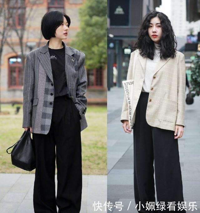 最近一种穿法火了,叫“脚盖一半”,高级显瘦,时髦精都爱