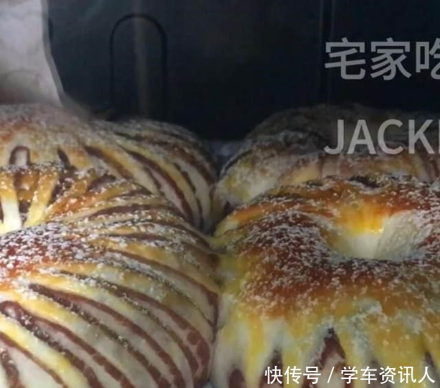 红豆沙面包卷，没难度，烘焙小白赶紧来试试吧！
