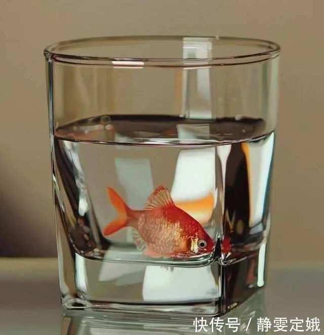 超写实主义!他画了一条金鱼,放大5倍后,网友大呼:相机可以扔了
