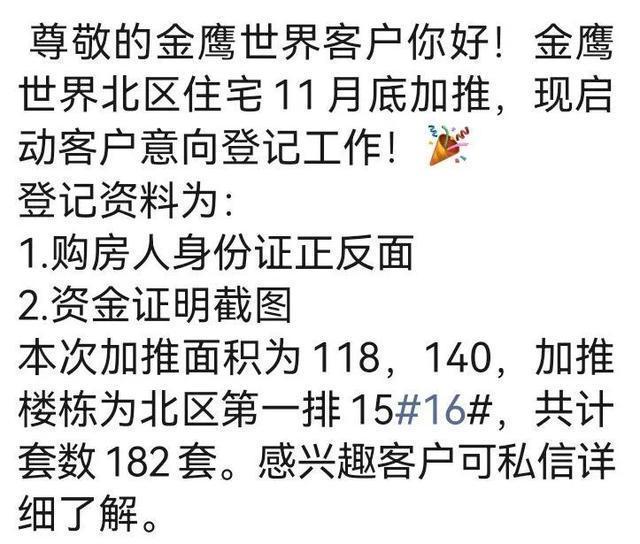房源|验资100万!苦等1年,中创金鹰终于要开盘