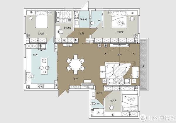 叶鸣蝉|美式和轻奢融合在一起，让家里充满温馨和时尚，她家装修让人羡慕