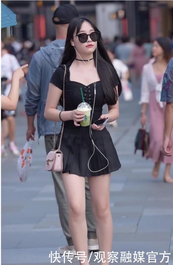 裙装|喜欢穿黑色系裙装的小美女们,再也不用担心闷热啦
