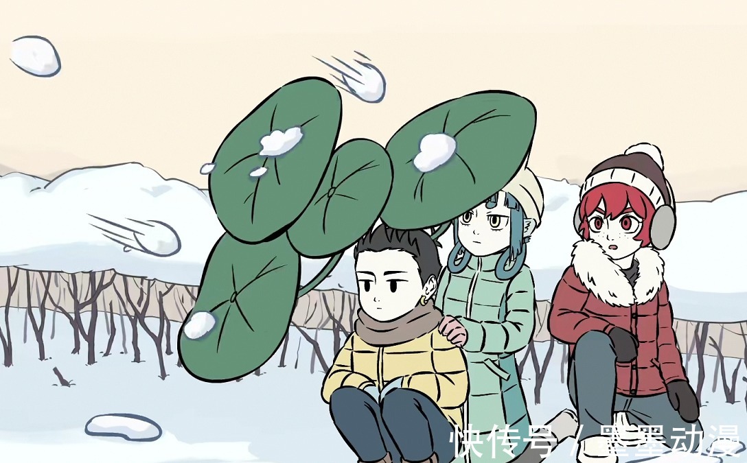 哑奴|非人哉：神仙们打雪仗各显神通，哪吒变身荷叶射手