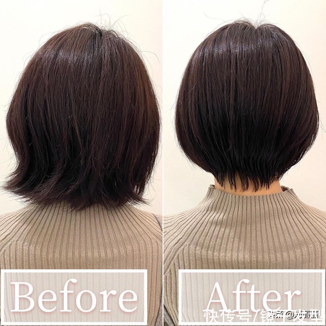 刘海|换脸发型又来了，18位美女亲身演绎，头发花白阿姨也能大变身