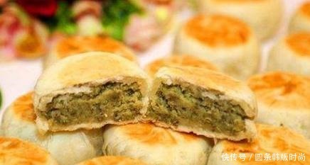 绿豆只会熬汤喝做成绿豆饼,清甜开胃,个个酥掉渣