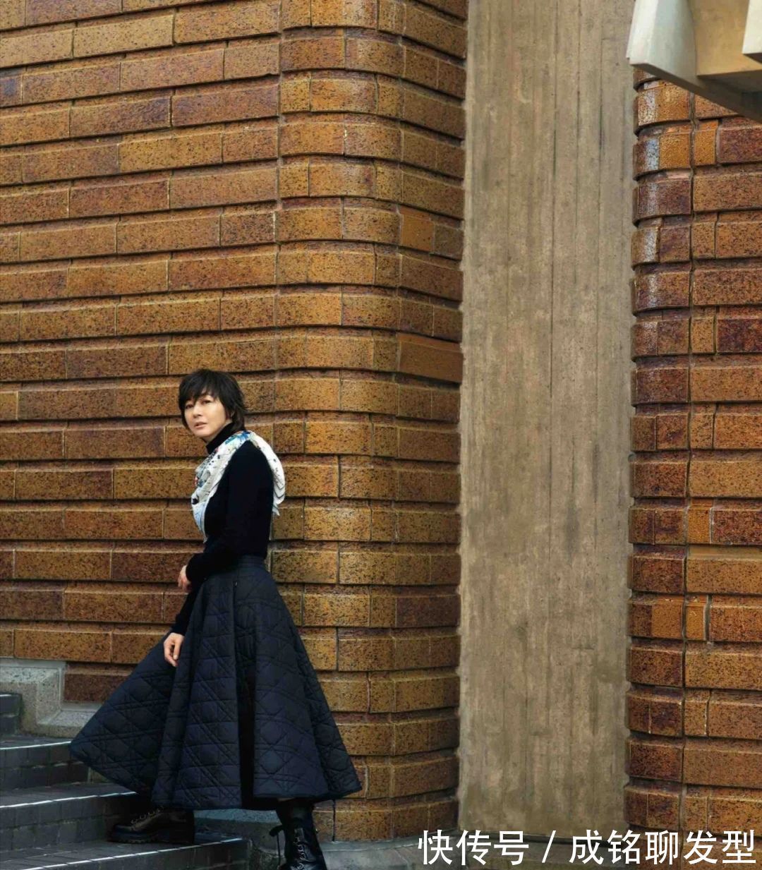 福岡佳子|穿衣搭配不要被年龄限制,学学福岡佳子的穿搭法,美得看不出年龄