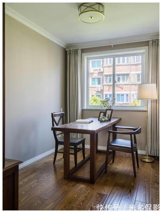 美式|116㎡三居室,简洁舒适的美式风,超通透的户型设计,家家都适用!