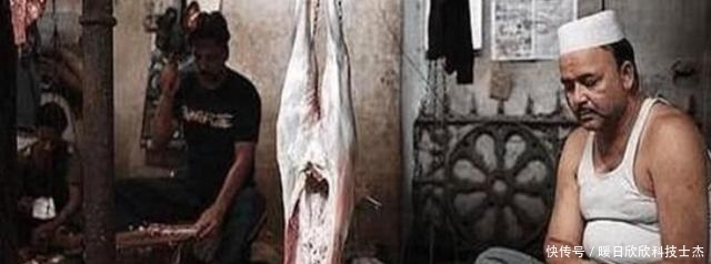 印度人是怎么卖肉的?看完他们的卖肉“神操作”,再也不想吃肉了