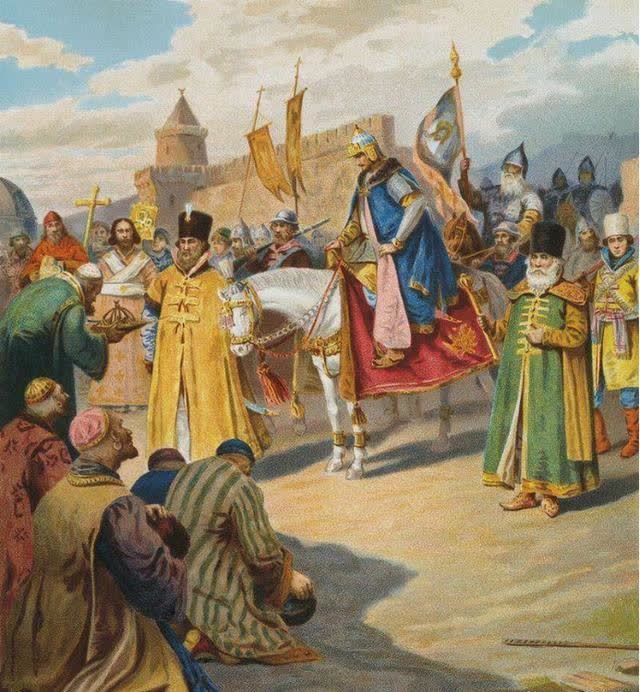 沙俄历史:伊凡四世拿下喀山汗国,给向东部