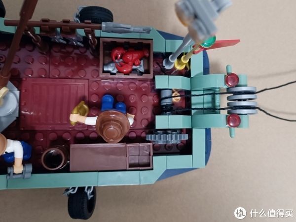 积木|国产积木分享:捕鱼达人-昌盛号帆船积木模型