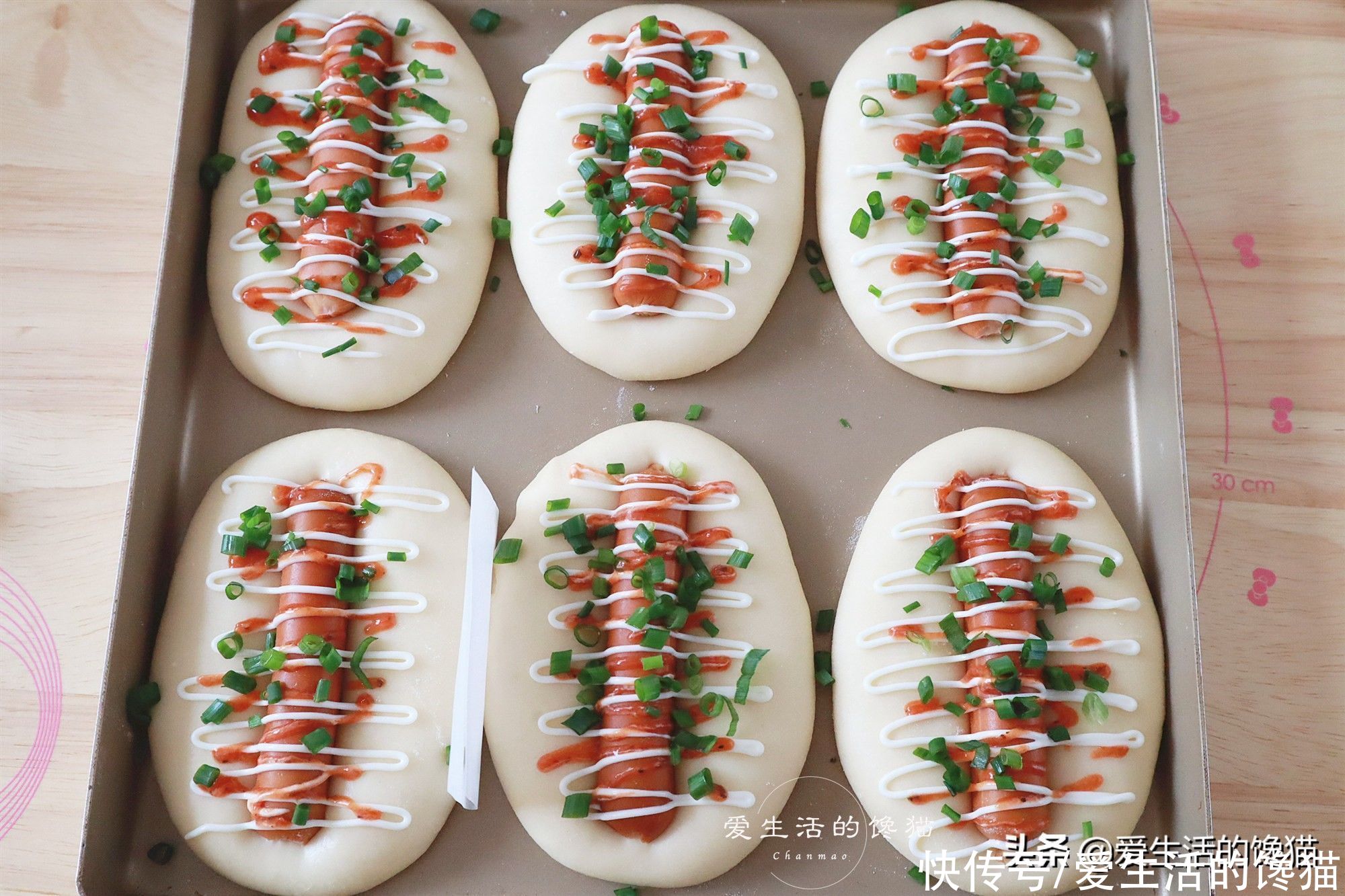 热狗面包的懒人做法 用料足 省时省力 香甜柔软 小白也零失败 全网搜