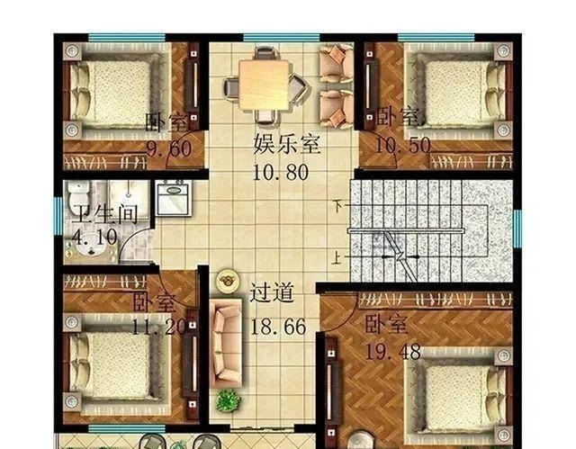 平面|9套二层乡村小别墅,精美秀气,时尚宜居,第7套是我的菜!