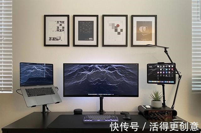 显示器|超酷的家庭办公室，充满创意的家居工作空间！