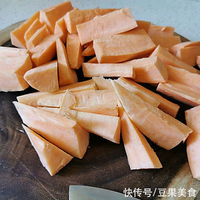 空气炸锅版 甜糯红薯条