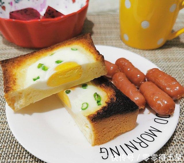 吐司太阳蛋,吃早餐也要有仪式感!