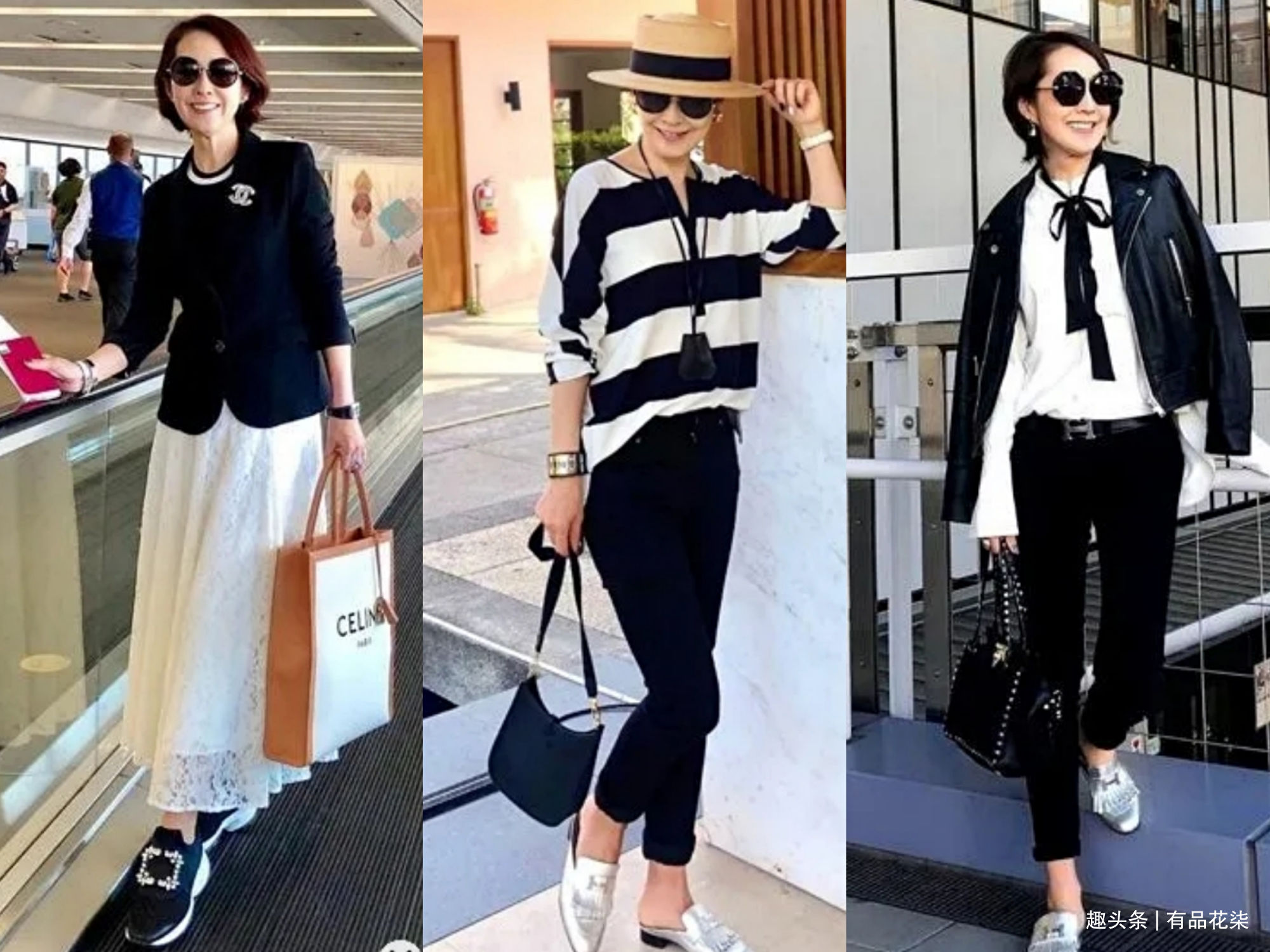 50、60女人如何打造“无龄感”穿搭，看看时尚博主的搭配示范吧