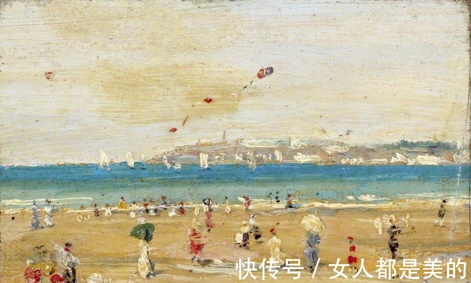 弗格森!他的油画风格多变,受野兽派启发,晚年成为苏格兰色彩大师