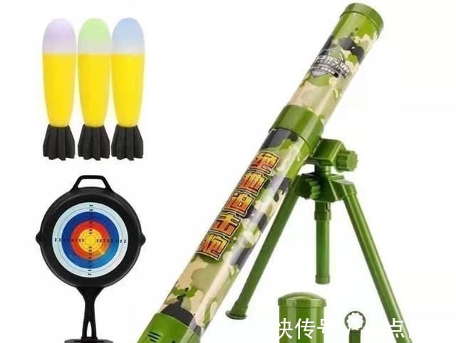孩子|玩具测评山寨版迫击炮,拿这个治熊孩子一秒立马搞定