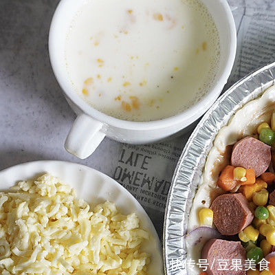 香肠杂蔬咸派，营养健康早午餐，半小时上桌